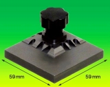 Modellbau Biegehilfe für Fotoätzteile, größe der Grundplatte 59 x 59  mm